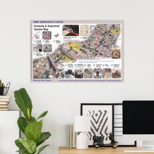 Gowanus SuperFUNd Poster (Heimbüro)