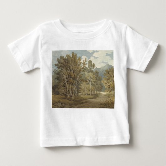 Gowbarrow Park, Ullswater (von John White Abbott) Baby T-shirt (Vorderseite)