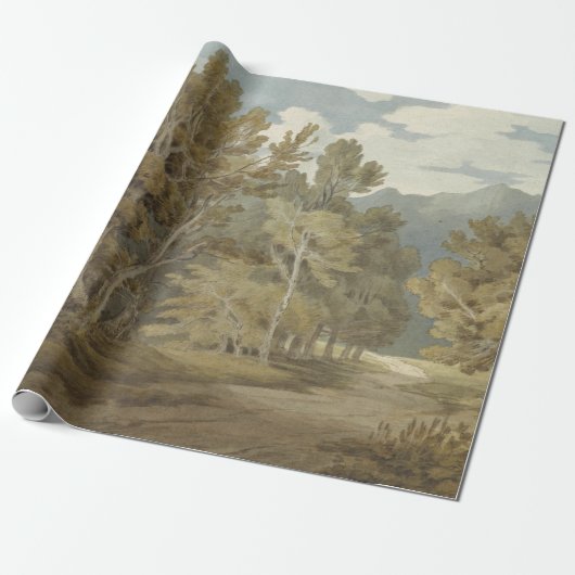 Gowbarrow Park, Ullswater (von John White Abbott) Geschenkpapier (Ungerollt)