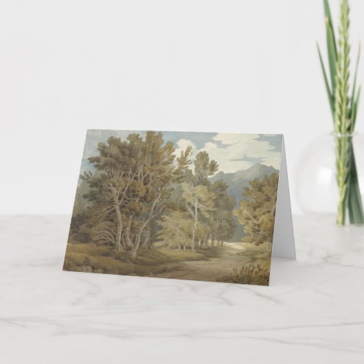 Gowbarrow Park, Ullswater (von John White Abbott) Karte (Vorderseite)