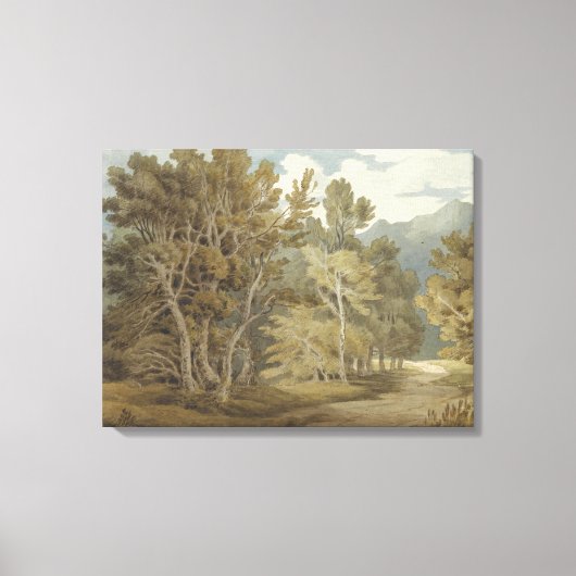 Gowbarrow Park, Ullswater (von John White Abbott) Leinwanddruck (Vorderseite)