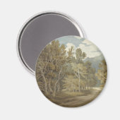 Gowbarrow Park, Ullswater (von John White Abbott) Magnet (Vorderseite/Rückseite)