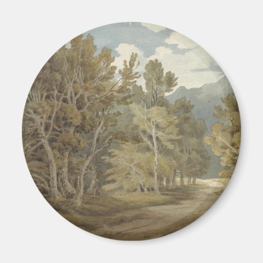 Gowbarrow Park, Ullswater (von John White Abbott) Magnet (Vorne)
