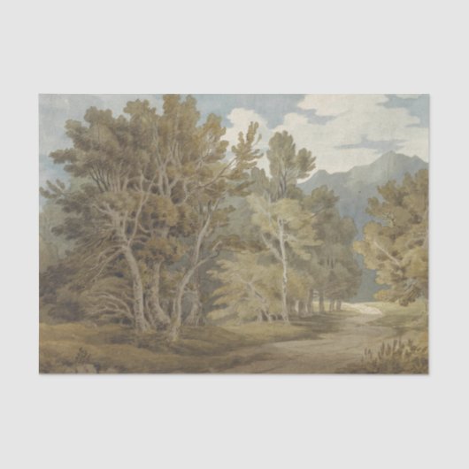 Gowbarrow Park, Ullswater (von John White Abbott) Seidenpapier (Vorderseite)