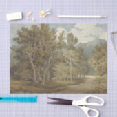 Gowbarrow Park, Ullswater (von John White Abbott) Seidenpapier (Handwerk)