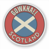 Gowkhall, Schottland Aufkleber (Vorderseite)