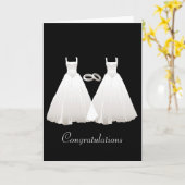 Gowns Karte (Gelbe Blume)