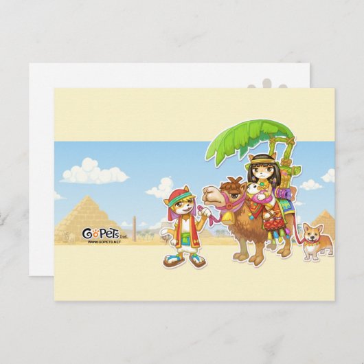 GoWüste Postkarte (Vorne/Hinten)