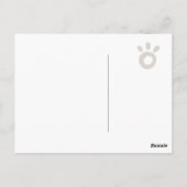 GoWüste Postkarte (Rückseite)