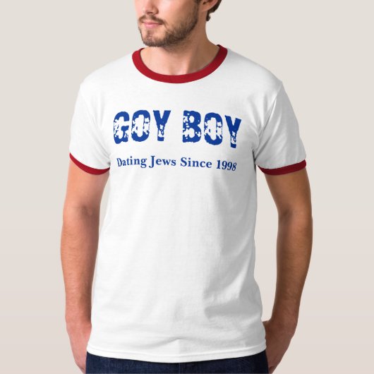 GOY-JUNGE, verabredete Juden seit 1998 T-Shirt (Vorderseite)
