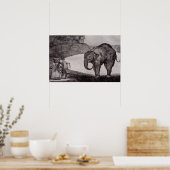 Goya - andere Gesetze von Menschen oder Bestie Abs Poster (Küche)