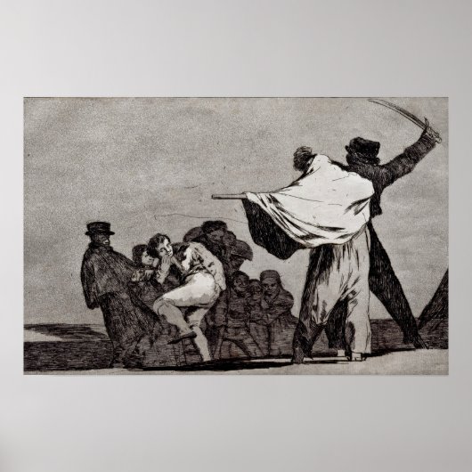 Goya - Bekannte Torheit Poster (Vorne)