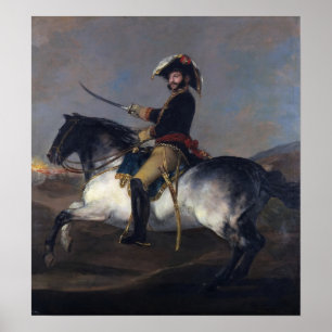 Goya - Bewusstes Porträt von General Palafox 1814 Poster