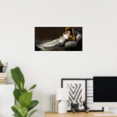 Goya - Clothed Maja 1800 Poster (Heimbüro)