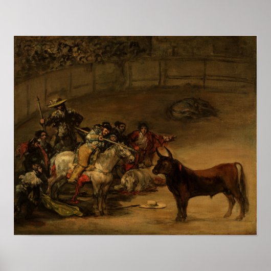 Goya - Corrida 1824 Poster (Vorne)