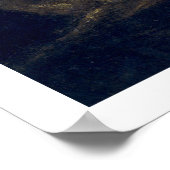 Goya: Der Saturn verliebt seinen Sohn Poster (Ecke)