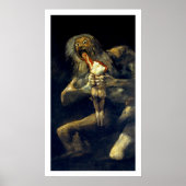 Goya: Der Saturn verliebt seinen Sohn Poster (Vorne)