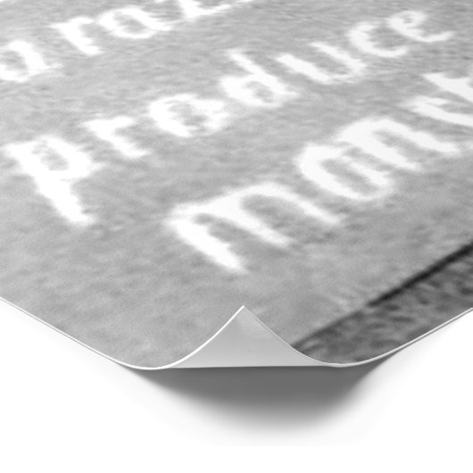 Goya der Schlaf der Vernunft produziert Monster Poster (Ecke)