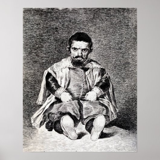 Goya - Der Zwerg Sebastian Morra am Hof des ... Poster (Vorne)