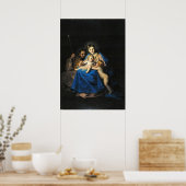 Goya - Die heilige Familie Poster (Küche)