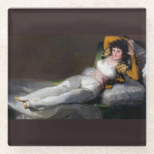 Goya-Gemälde - Die bekleidete Maja - La Maja Vesti Glasuntersetzer