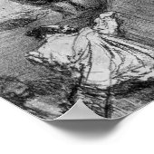 Goya - gespaltene Arena 1825 Poster (Ecke)