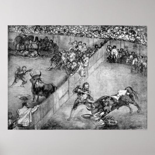 Goya - gespaltene Arena 1825 Poster (Vorne)
