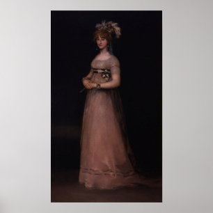 Goya - Gräfin von Chincon 1800 Poster
