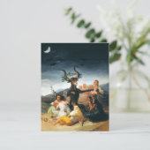 Goya Hexe-Sabbat-Einladungen Einladung (Stehend Vorderseite)