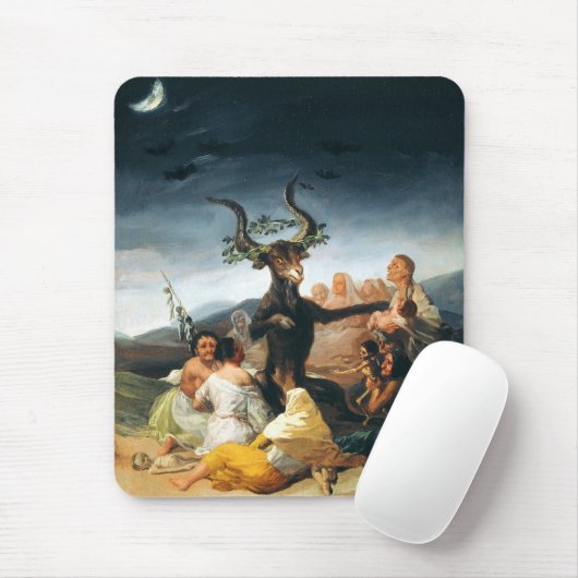 Goya Hexe-Sabbat-Mausunterlage Mousepad (Mit Mouse)