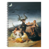 Goya Hexe-Sabbat-Notizbuch Notizblock (Vorderseite)