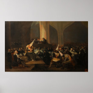 Goya - Inquisition Szene 1819 Poster