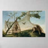 Goya - Jagd mit Köder 1775 Poster (Vorne)