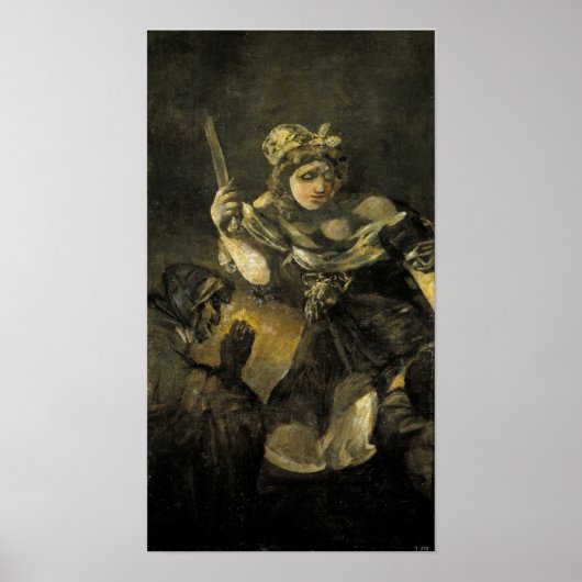 Goya - Judith and Holofernes 1821 Poster (Vorne)