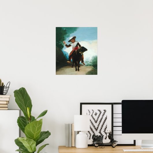Goya - Junge im Ram Poster (Heimbüro)