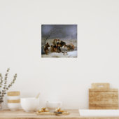 Goya - Mutter oder Winter 1786 Poster (Küche)