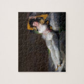 Goya Painting - Clothed Maja - La Maja Vestida Puzzle (Vertikal)
