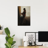 Goya - Selbstportrait im Studio 1795 Poster (Heimbüro)