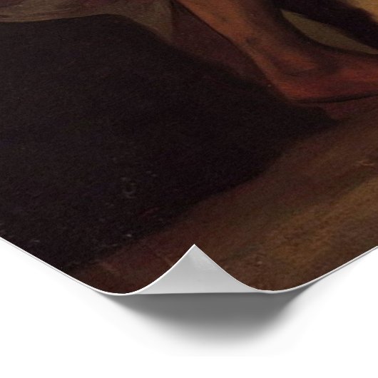 Goya - St. Jerome 1798 Poster (Ecke)