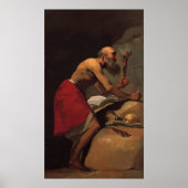 Goya - St. Jerome 1798 Poster (Vorne)