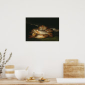 Goya - Stillleben mit goldener Beam 1812 Poster (Küche)