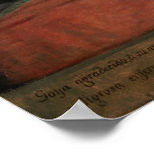 Goya - Teilnahme von Dr. Arrieta 1820 Poster (Ecke)