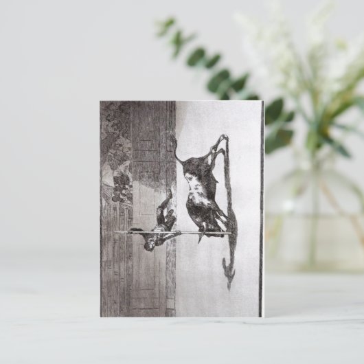 Goya The Speed and Daring Juanito Api?ani in the Postkarte (Stehend Vorderseite)