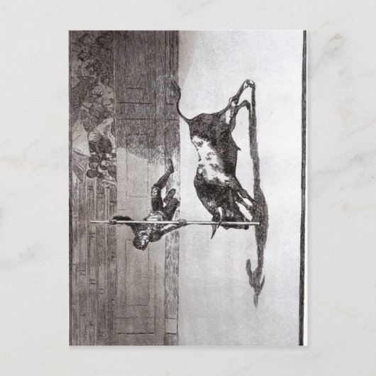 Goya The Speed and Daring Juanito Api?ani in the Postkarte (Vorderseite)