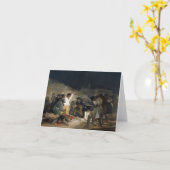 Goya Third of May Note Card Karte (Gelbe Blume)