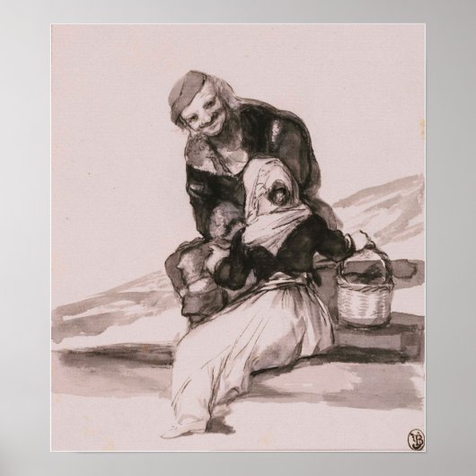 Goya - Vorsicht vor dem Rat Poster (Vorne)