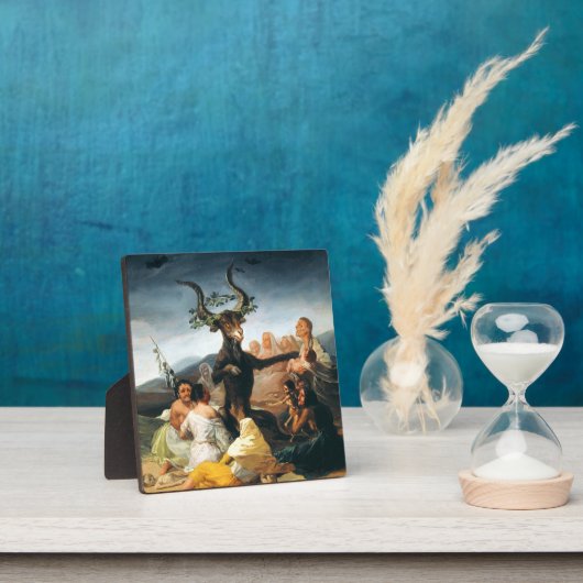 Goya Witches Sabbath Plaque Fotoplatte (InSitu)