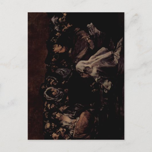Goya y Lucientes, Francisco de pinturas negras, Postkarte (Vorderseite)
