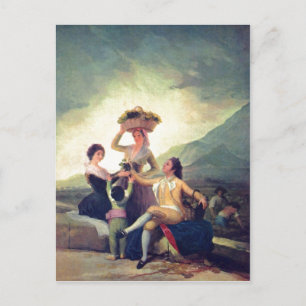 Goya y Lucientes, Francisco de Weinlese Der Vintag Postkarte
