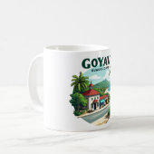 GOYAGE GUADELOUPE KAFFEETASSE (Vorderseite Links)
